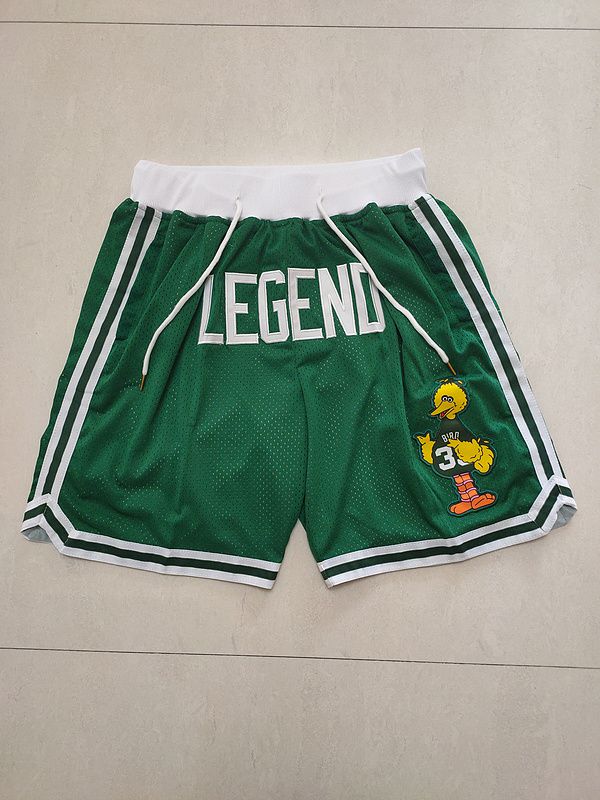 2025 Men NBA Boston Celtics Shorts Green style 7->boston celtics->NBA Jersey